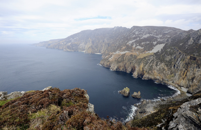 Photo Irish cliffs heart