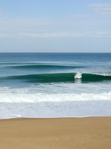 photo vagues surf glassy Landes